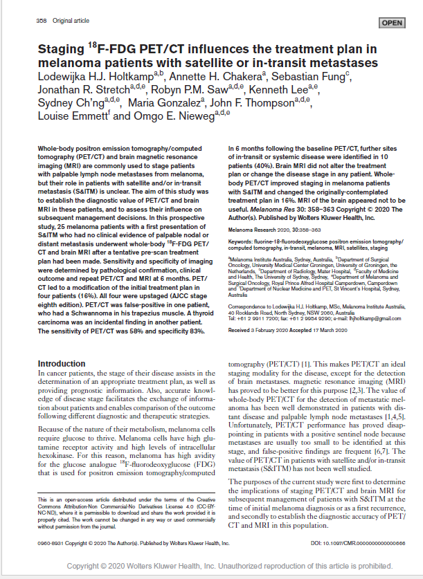 melanoma staging 2